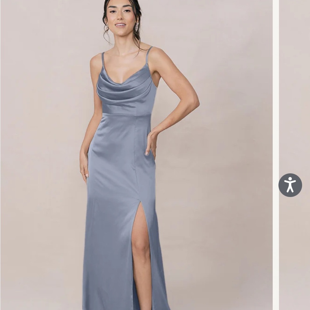 Revelry Ember Gown with Cowl Neck